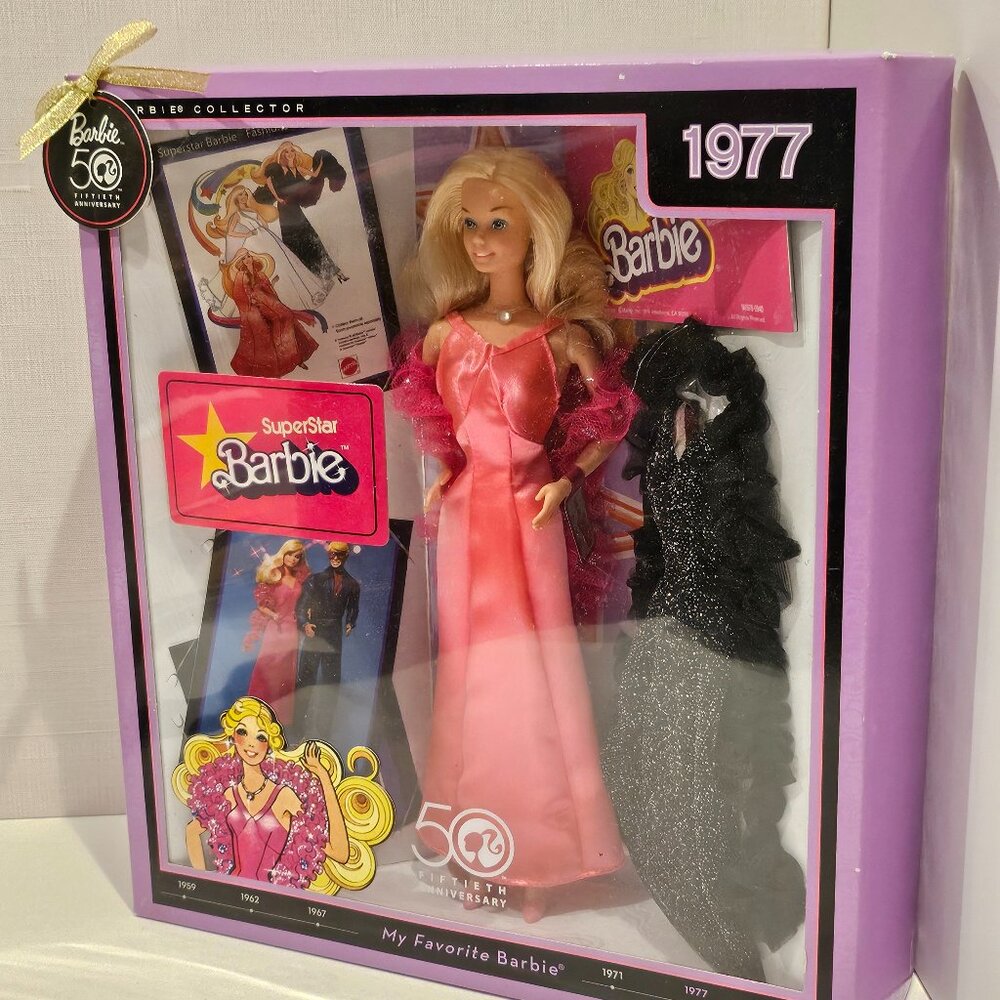 1977 Superstar Barbie Reproduction - 50Th Anniversary Collection